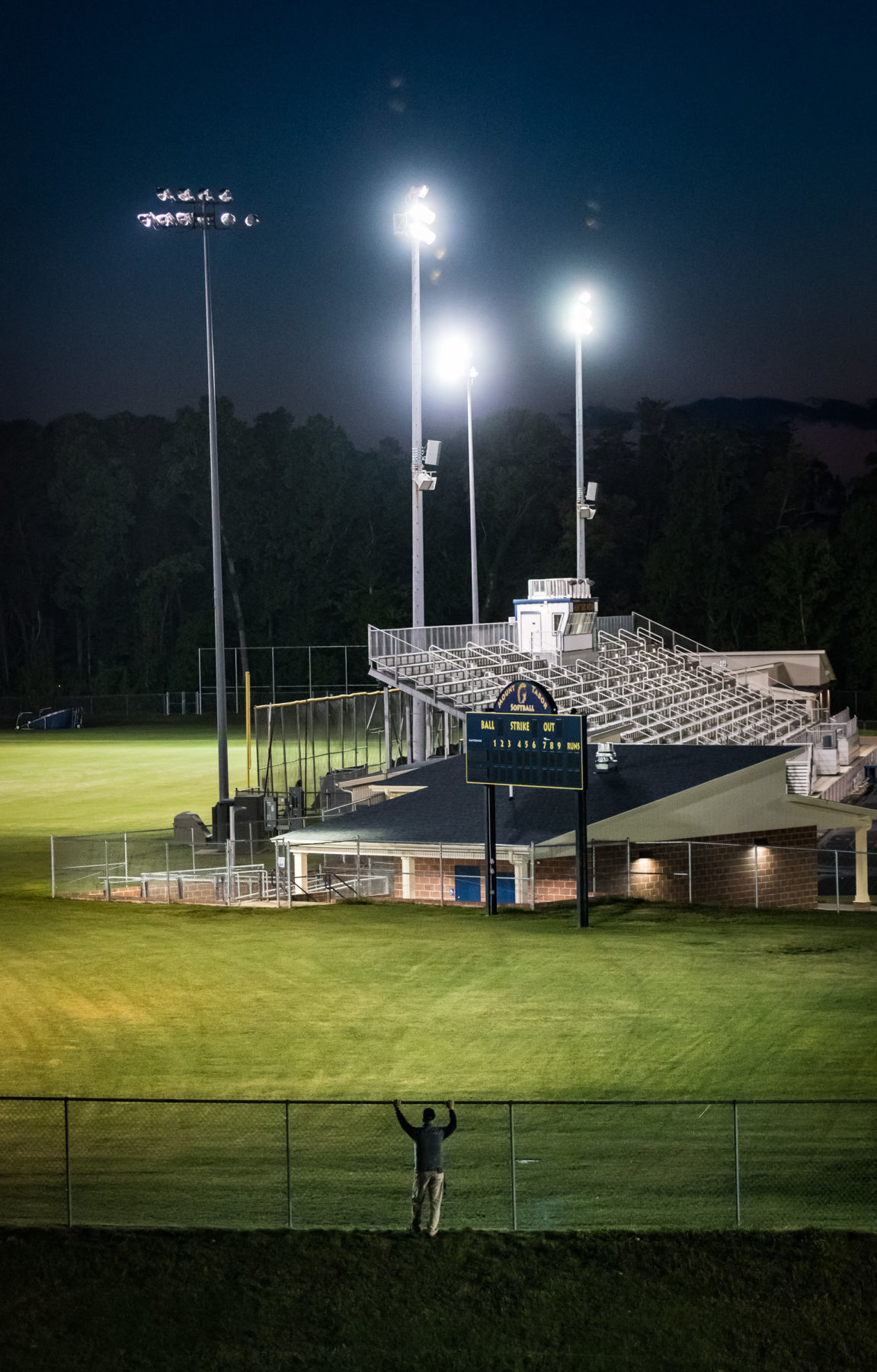 COVID-19 Stadium Lights to Honor Class of 2020